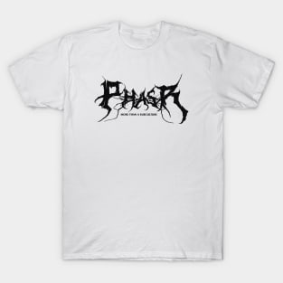 PHASR Death Metal in Black T-Shirt
